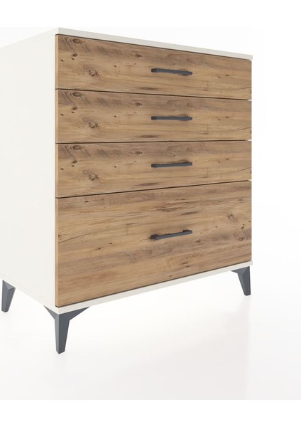 Hyperion Şifonyer 4 Çekmeceli 88X44X96 Aytaşı-Çam fiyatları