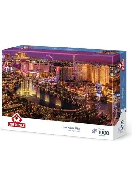 Puzzle Las Vegas, Usa 1000 Parça Puzzle fiyatları