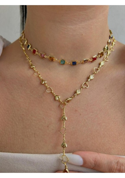 Özel Tasarım 2' Li Y Kolye fiyatları