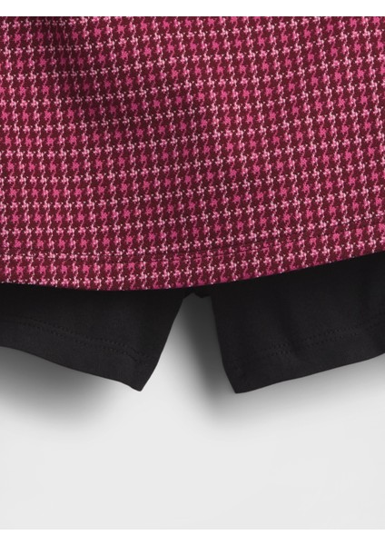 Kız Çocuk Bordo Pull-On Pileli Şort Etek fiyatları