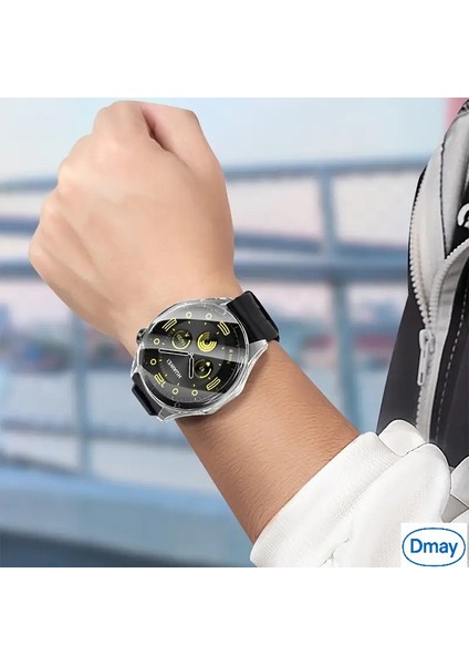 Huawei Watch Gt 6 Pro (46MM) - Gt 6 (46MM) - Gt 6 (41MM) Uyumlu Uyumlu 360 Full Koruma Silikon Kılıf modelleri