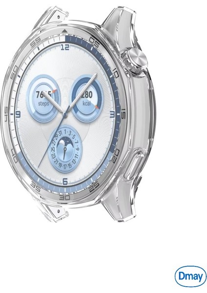 Huawei Watch Gt 6 Pro (46MM) - Gt 6 (46MM) - Gt 6 (41MM) Uyumlu Uyumlu 360 Full Koruma Silikon Kılıf