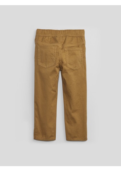 Erkek Bebek Kahverengi Slim Jean Pantolon modelleri