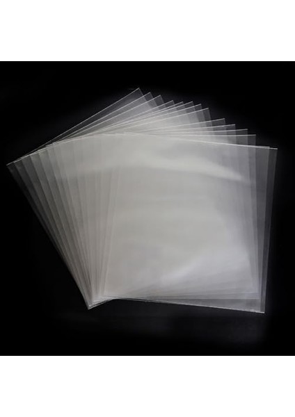 Sesler Lp (12") Kalın Şeffaf Plak Koruma 33 cm (25 Adet) fiyatları