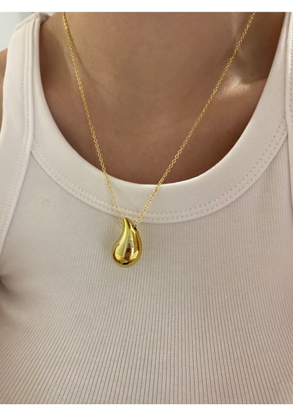 Kadın El Yapımı Damla Kolye