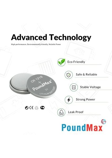 1216 DL1216 3V Lityum Düğmeli Pil (5&apos;li Paket) fiyatları