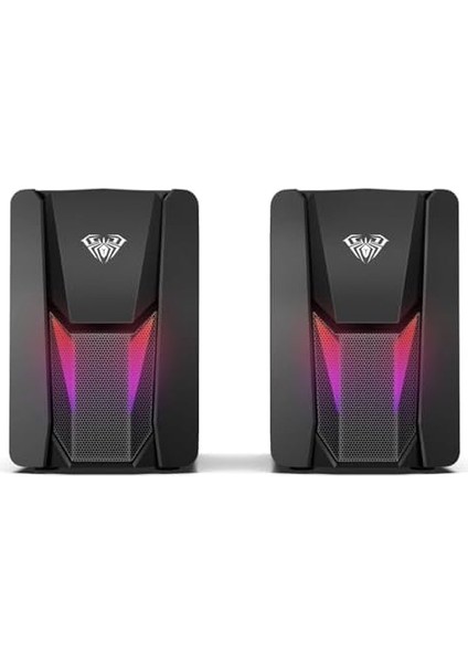 N-108 1+1 Usb/aux 2.0 Rgb Masaüstü Gaming Oyuncu Hoparlör Speaker Ses Sistemi fiyatları