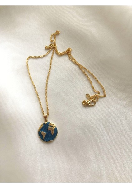 Dünya Gold Kolye