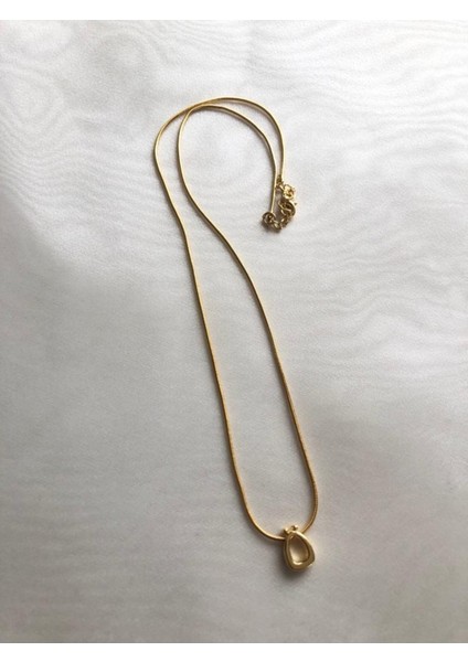 Ö Harfli Gold Kolye Altın Kaplama fiyatları