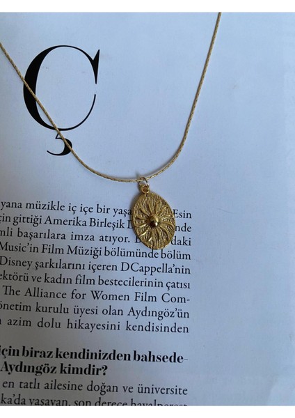Kadın Figürlü Vintage Şans Kolyesi fiyatları