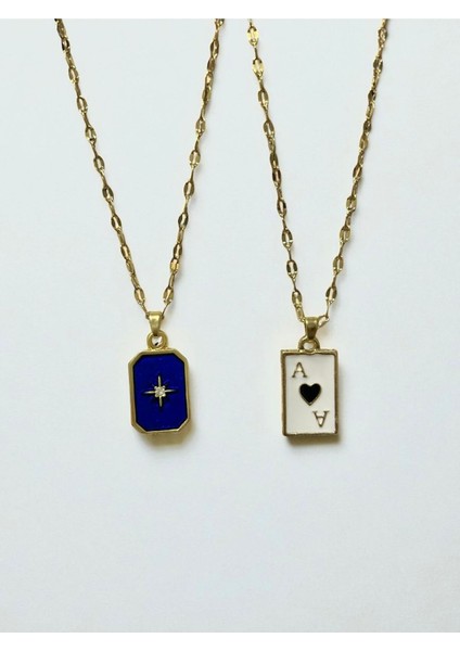 Sedefli Kelebek Kolye