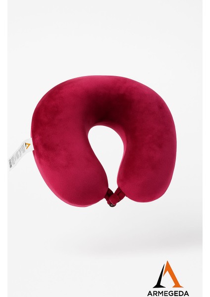 Visco Kadife Seyahat Yastıgı Nar Kırmızısı fırsatları