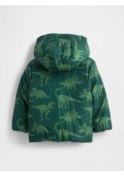 Erkek Bebek Yeşil Cozy Puffer Şişme Mont fiyatları