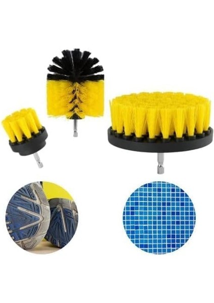 Ucu Temizleme Fırça Seti, Matkap Ucuna Takılan Çok Amaçlı Temizleme Fırçası modelleri