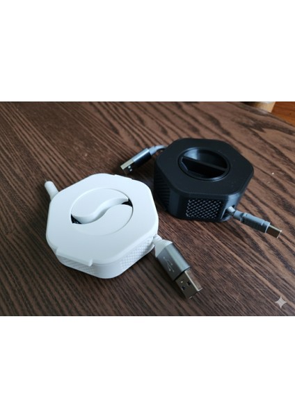 Kablo Makarası || Kablo Toplayıcı || Şarj Kablo Makarası || Taşınabilir Kablo Düzenleyici || Telefon Kablosu Sarma Mekanizması || Dayanıklı 3D Baskı fiyatları