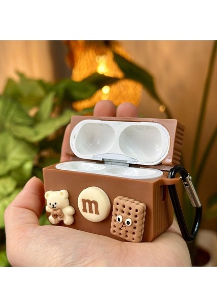 Nesil ile Uyumlu Özel Tasarım Kalın Silikon Kılıf - Bisküvi