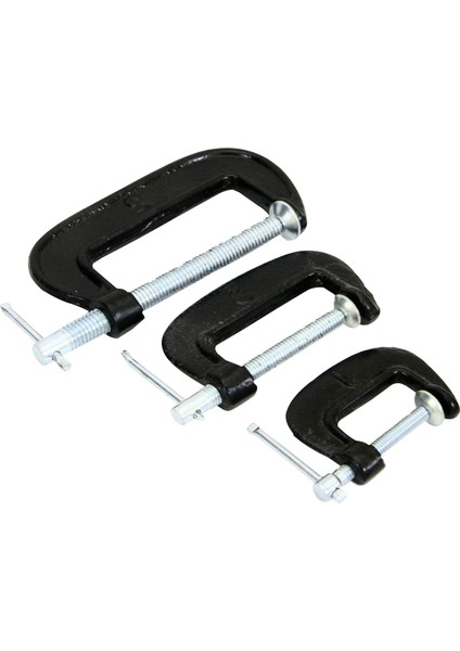 14189 3 Pc G Clamp Set