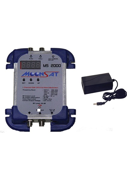 Moonsat Tdm 2000 Tek Kanal Av Grup Modülü Dsb Mp Kontrollü Display