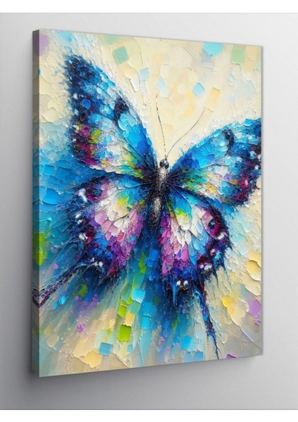 Kanvas Tablo Parlak Kelebek 100 x 140 CNVSDKEY-126535-100-140