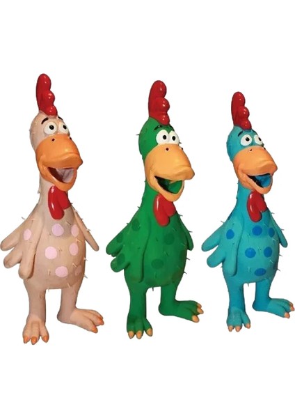 Latex Chicken Diş Kaşıyıcı Köpek Çiğneme Oyuncağı - Lateks Sevimli Tavuk Diş Kaşıyıcı! fiyatları