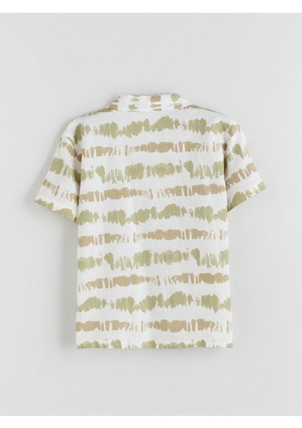 Yeni Sezon Desenli Erkek Çocuk Gömlek modelleri