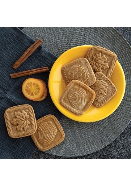 Ware Kurabiye Pulları, 3&apos;lü Set, Ahşap Saplı modelleri