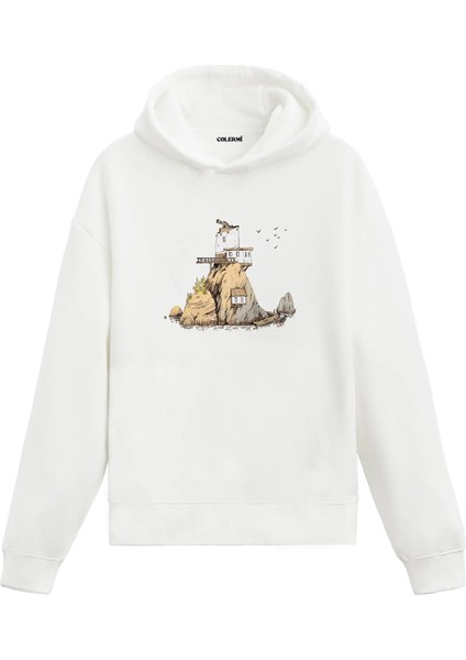 Kaya Üstü Ev Tasarım Hoodie