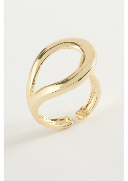 Oval Metal Yüzük