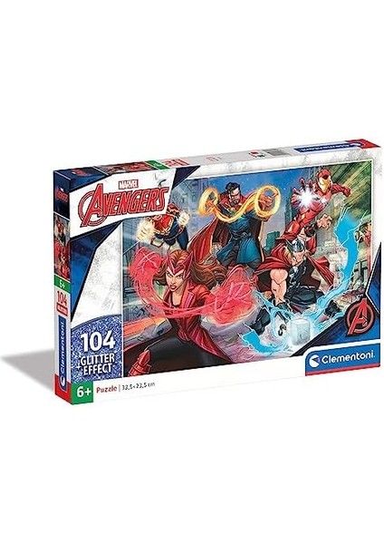 - 104 Parça Glitter Puzzle - Ngers - 20347 modelleri