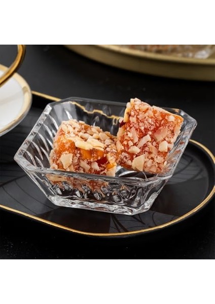 Eylül 6&apos;lı Kahve Yanı Sunumluk Cam Kase Seti Mini Ikramlık Şekerlik, Reçellik, Sosluk Kase modelleri