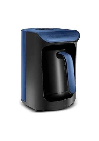 Hatır Köz Süstlü Türk Kahve Makinesi Lacivert modelleri