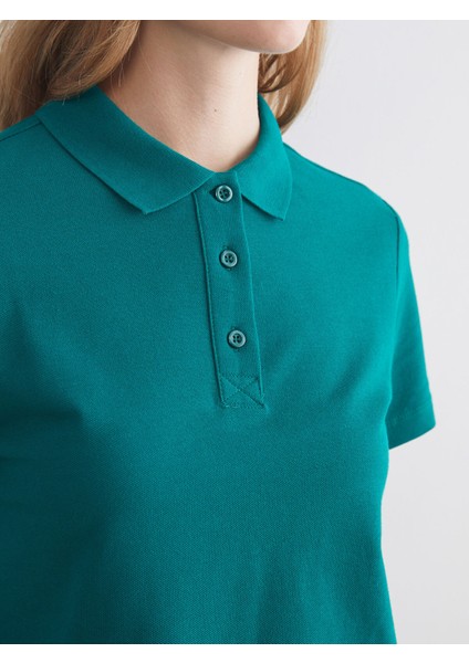 Yeni Sezon Polo Yaka Kadın Tişört modelleri