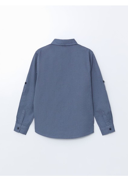 Yeni Sezon Keten Karışımlı Erkek Çocuk Gömlek fiyatları
