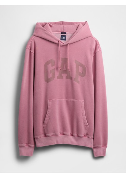 Erkek Açık Pembe Vintagesoft Arch Gap Logo Sweatshirt modelleri