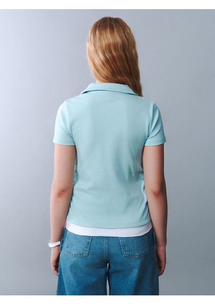 Yeni Sezon Polo Yaka Genç Kız Tişört indirimleri