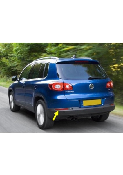 Volkswagen Tiguan 2008-2011 Arası Modeller Sol Arka Tampon Reflektörü Kedi Gözü 5N0945105
