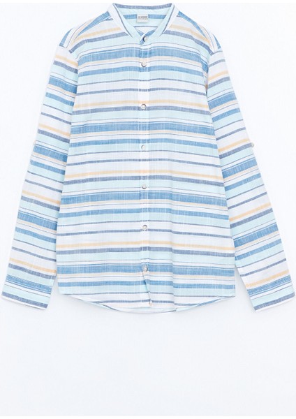 Yeni Sezon Hakim Yaka Erkek Çocuk Gömlek