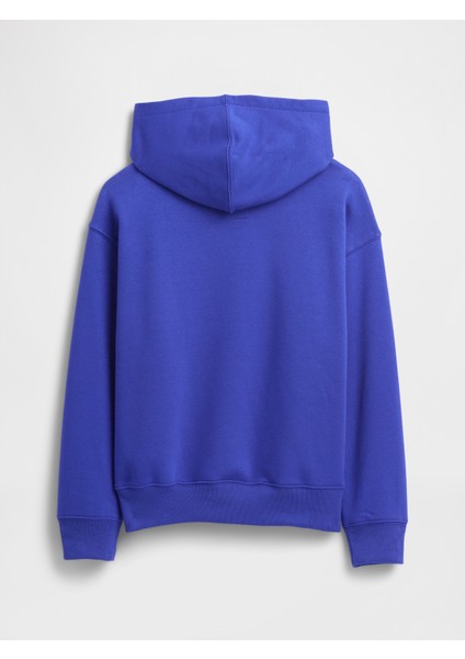 Erkek Çocuk Mavi Relaxed Gap Logo Sweatshirt indirimleri