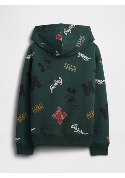 Erkek Çocuk Mavi Relaxed Gap Logo Sweatshirt