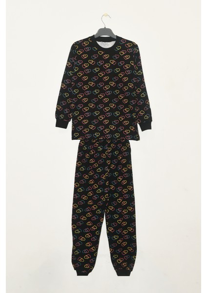 Kız Erkek Çocuk Desenli Pamuklu Rahat Pijama Takımı - 1040 modelleri