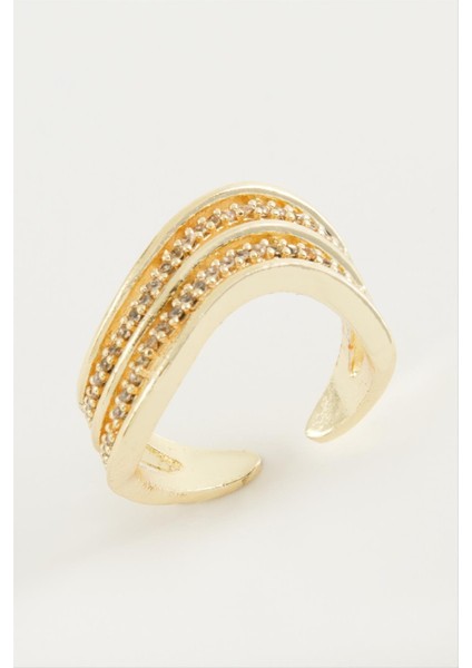 Oval Zirkon Taşlı Yüzük modelleri