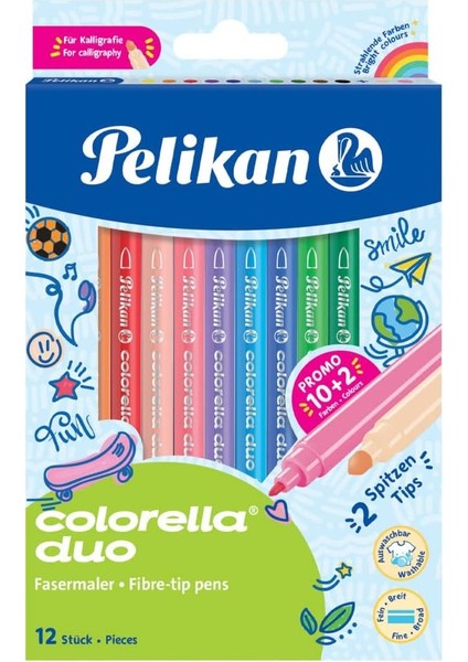 Keçeli 2li Uç 12LI Kutu