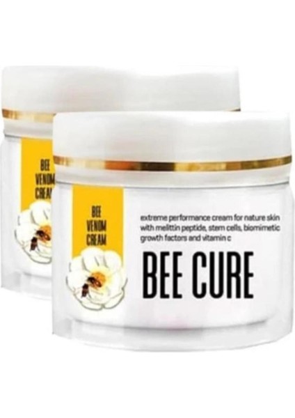 Bee Cure Arı Zehri Vücut Diz Adele Eklemleriniz Için Ağrı ve Masaj Kremi 100 ml 2 Adet