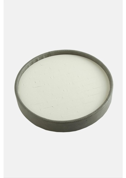 Yuvarlak Ahşap Deri Yüzüklük 20 cm