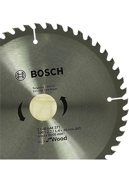 Eco For Wood Daire Testere Bıçağı, 190 * 30 Mm, 48 Diş fiyatları