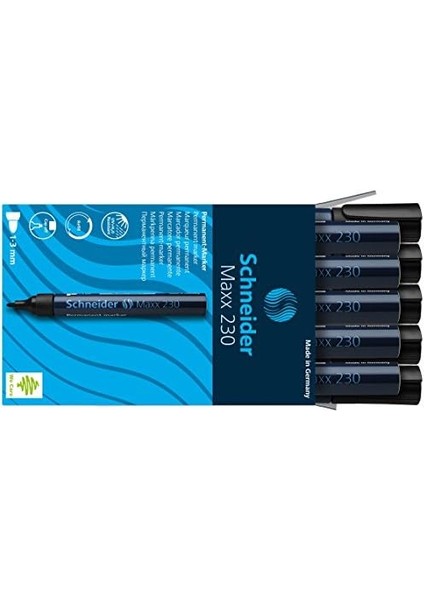 Alıcının Kalıcı Marker Maxx 133, Doldurulabilir, 1-3 mm Siyah modelleri