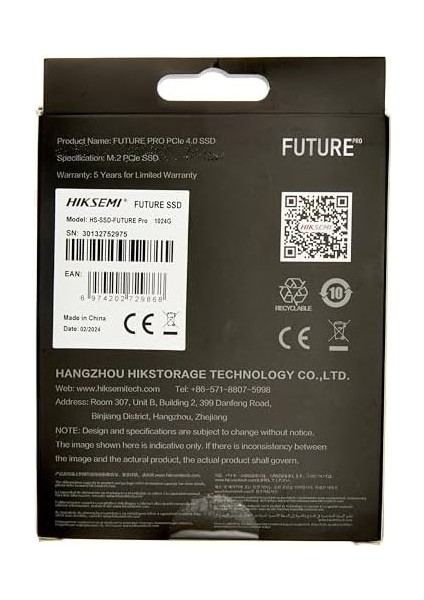 Hs-Ssd-Future Pro 1024 GB Dahili SSD fiyatları