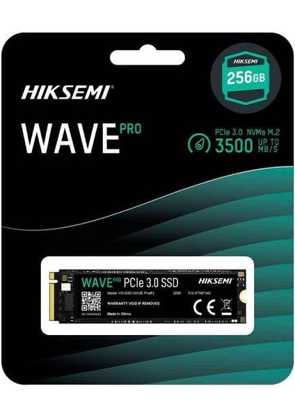 W Pro (P) 256GB 3230MB/S - 1240MB/S GEN3X4 Pcı-E Nvme M.2 2280 SSD