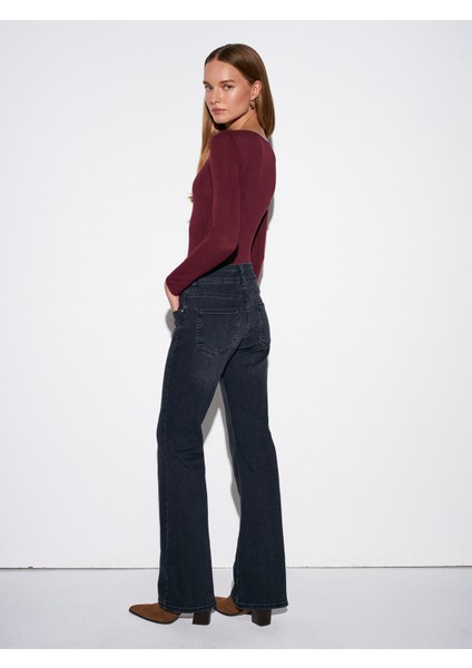 72063 Likralı Jean-Siyah fiyatları