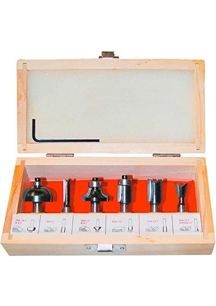 58315 Freze Uç Seti, 6 Parça fiyatları